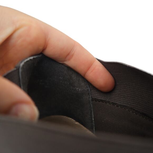 Bandolino Womens Heeled Ankle Booties Gray Suede Size 8.5 Elastic Slip On Career - Picture 10 of 11